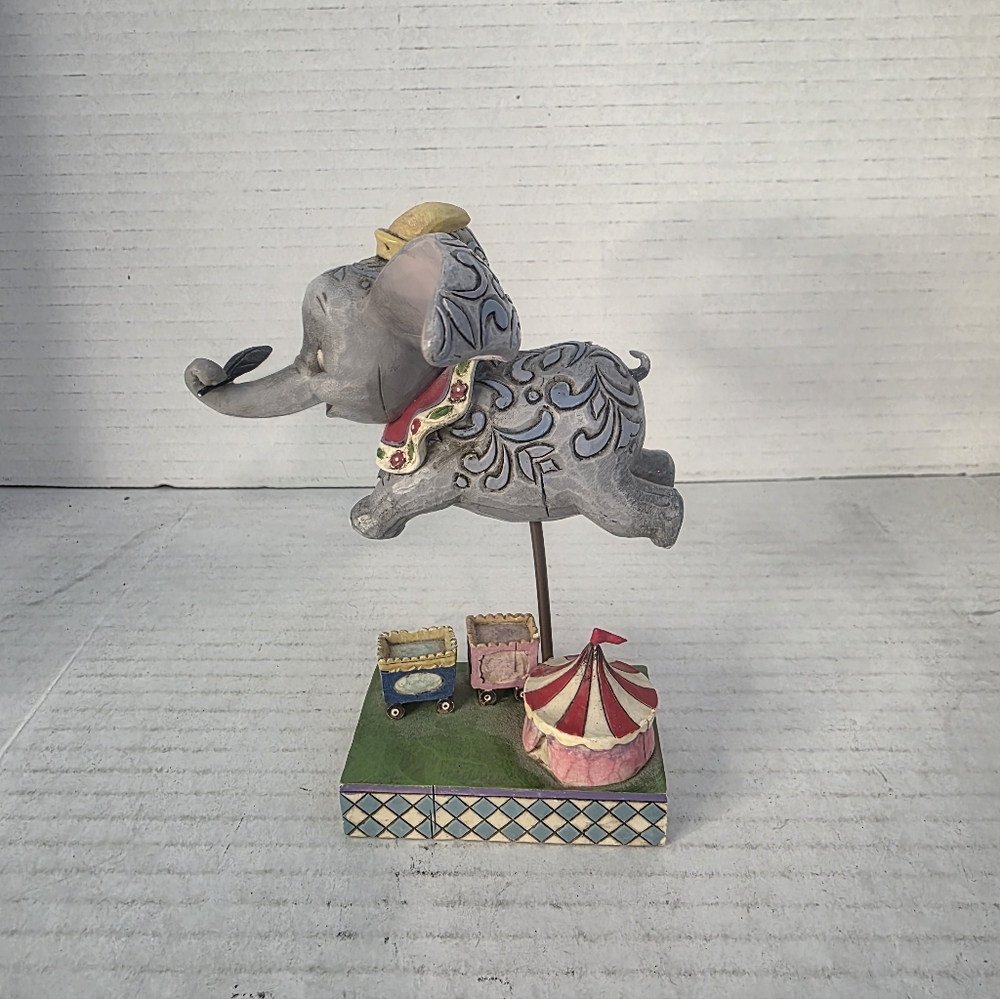 Disney Showcase Traditions Jim Shore Enesco Dumbo Faith In Flight #4010028